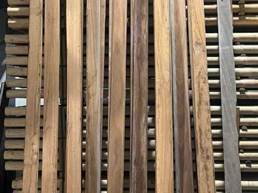 Beaucoup de façade revêtue Ayous Bouwhout