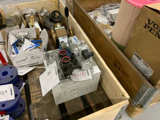 SLF120E DD1P Blocco di controllo idraulico dell'argano