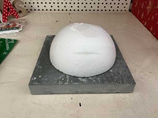 Blumen arrangieren Füße mit Styropor. (42-fach)