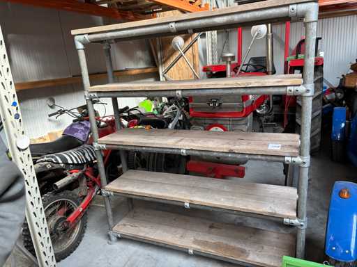 Rack de tubes pour échafaudage