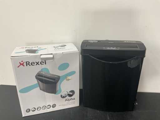 Distrug?tor de hârtie Rexel Alpha