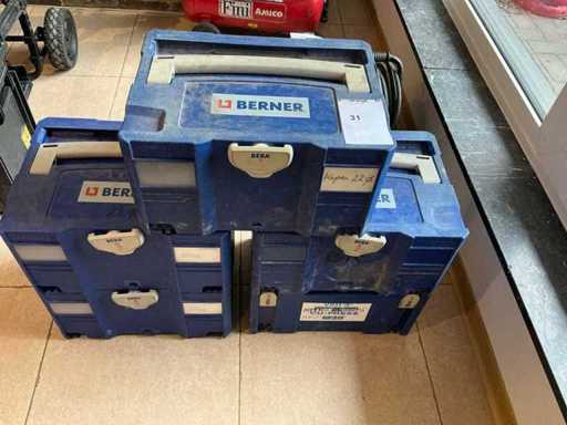 Partij koperen persfittingen