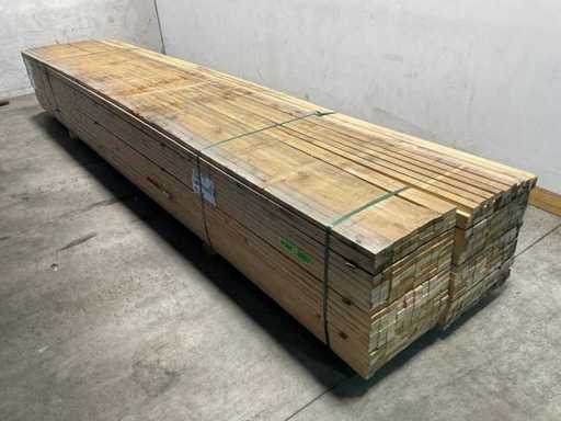 Listwy świerkowe strugowane - 480x4,5x2,8 cm (150x)