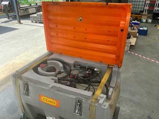 Mobilny zbiornik diesla CEMO