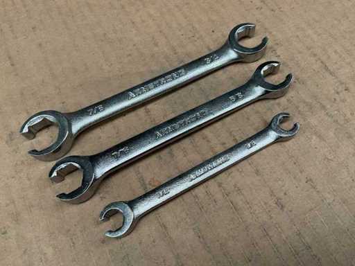 Armstrong Różne otwarte klucze pierścieniowe (3x)