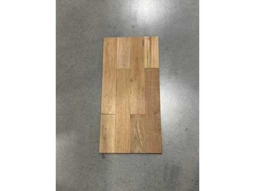54,24 m²	Eiken massief parket mix set 100 / 20 cm