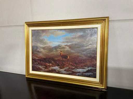 Bemalung des Hirschtals