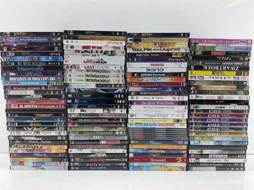 Batch verschiedener DVDs (122x)