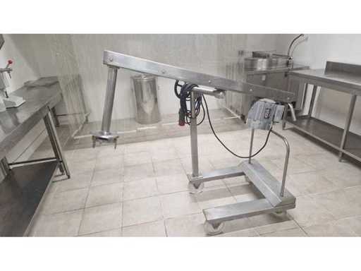 ERACO - Turbo - Młynek - Mieszalnik – Stal nierdzewna – Mobilna – 1,5 kW – 50 Hz ERACO
