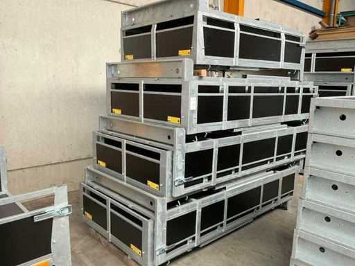 Châssis pour remorque (8x)