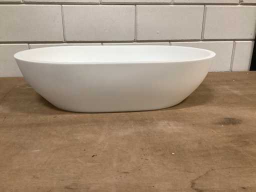 Differnz sink 58x38 cm, composite, white