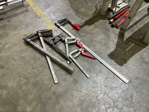 Diverse spanklemmen (6x)