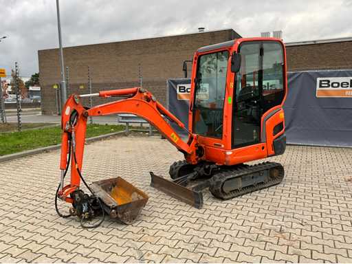 2017 Minikoparka Kubota KX016-4G
