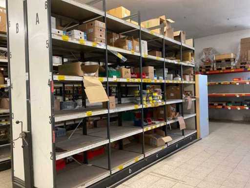 Inhoud legbordstelling/palletstelling
