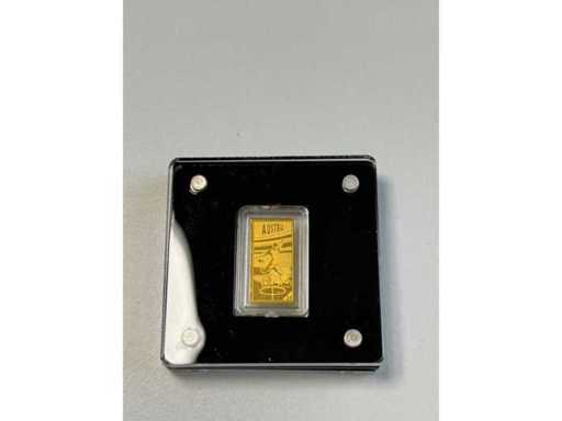 1/500 ounce .999 Fijn Goud "Football 2024" Frankrijk