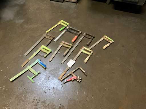 Diverse lijmklemmen (10x)