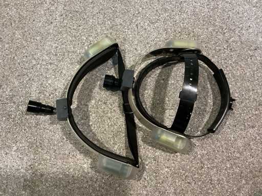 Entermed headband map with LED