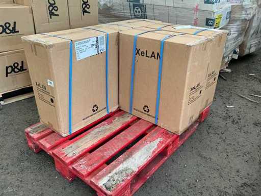 XELAN P550 Netzwerkbucht-Regale (4x)