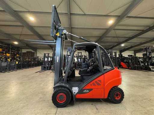 2018 UVV 05/2027 Linde H30D EVO 3.000 kg Triplex 645cm 4ª válvulas diésel carretilla elevadora 5.337 horas
