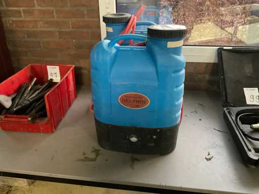 Delphin Rechargeable water tank Concrete saw (2x)