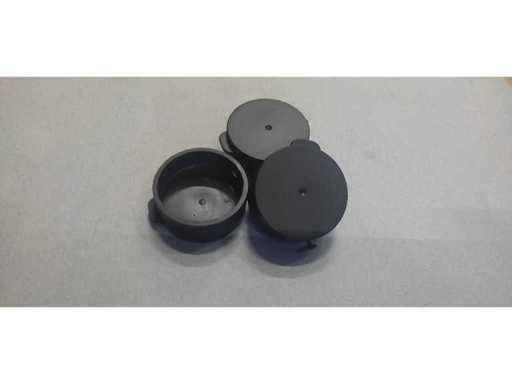Chiusura per il barattolo PET packer nero (circa 2000x)