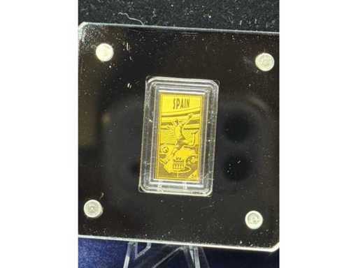 Calcio 2024 - Spagna | 1/500oz oro 999 fine