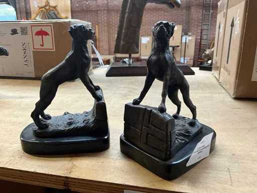 Serre-livres boxer debout (2x)