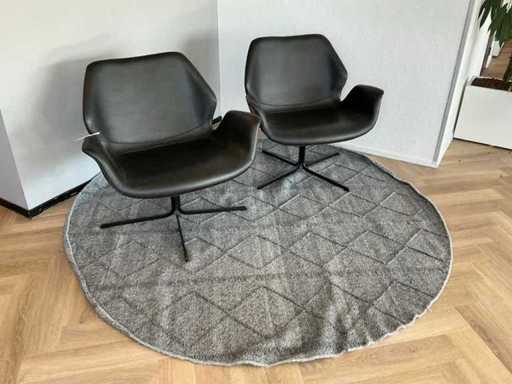 Fauteuil pur (2x)
