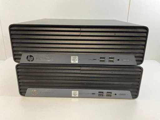 HP EliteDesk 800 G6, Core(TM) i5 10. Generation, 16 GB RAM, 128 GB NVMe Desktop (2x)