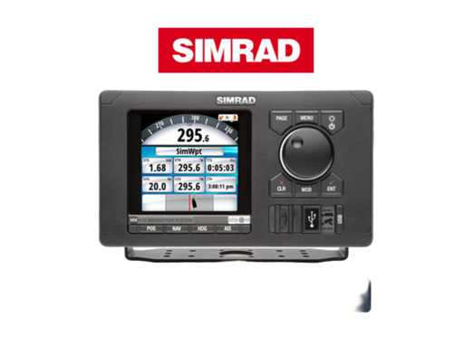 Simrad Pro GPS and DGPS DCU Navigation Display - MX612
