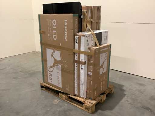 Merci di restituzione dei Pallet Televisions - 8 articoli