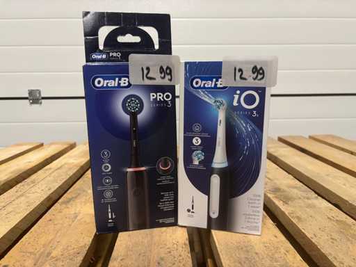 Oral-b - Braun - szczoteczka do zębów - pielęgnacja jamy ustnej (2x)
