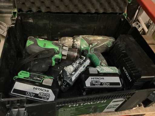 Hitachi Various cordless screwdrivers (2x)
