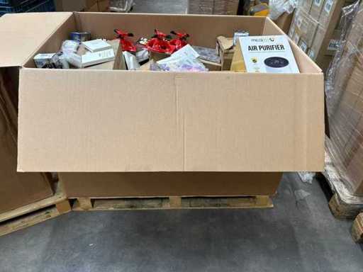 Lagerräumung für gemischte Paletten