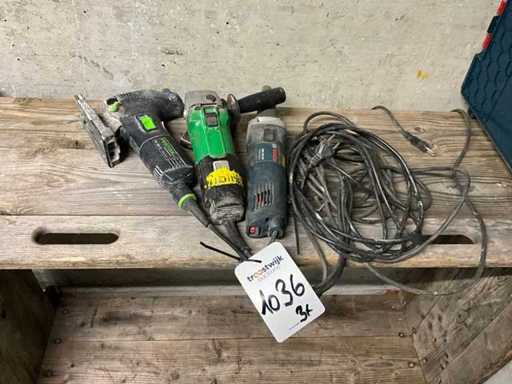 Diverse Elektrowerkzeug (3x)