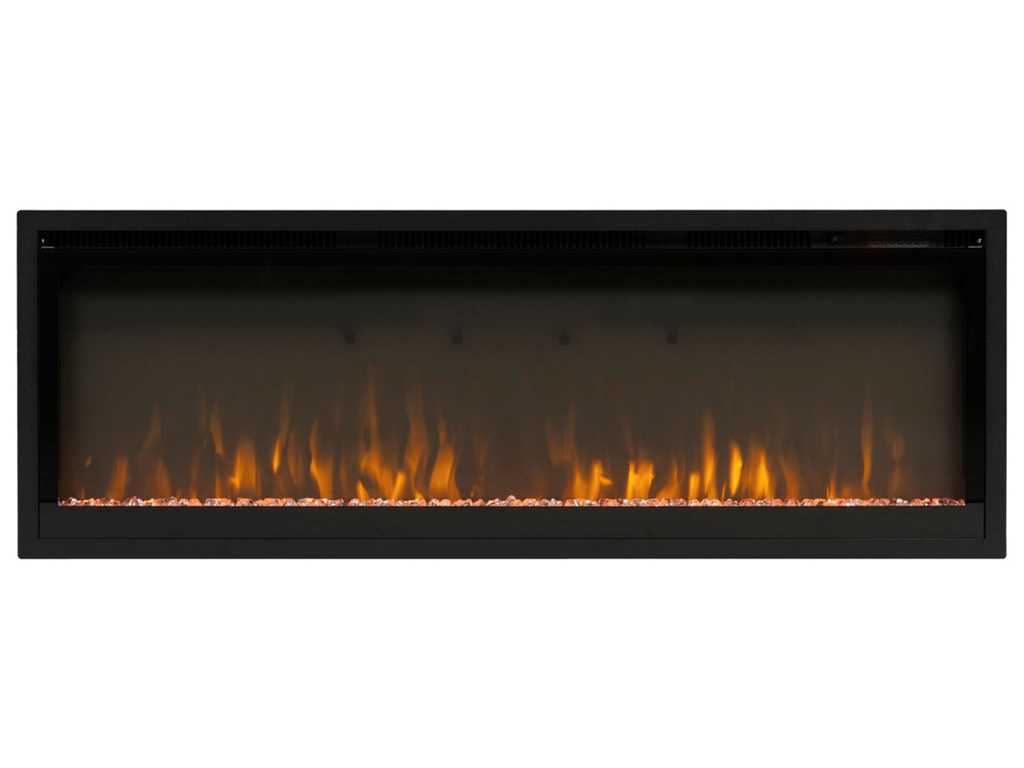 El Fuego - Geneva - 106 cm - Electric LED built-in fireplace