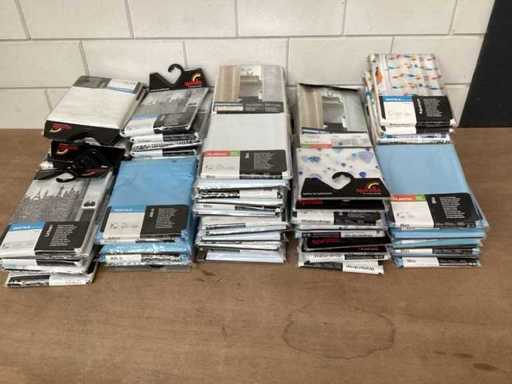 Spirella mix lot various shower curtains (86x)