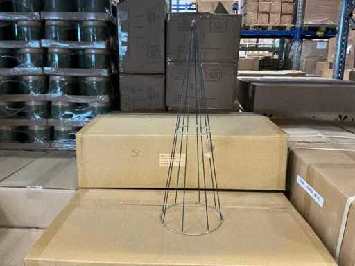 Partia metalowych stożków 60 cm (204x)