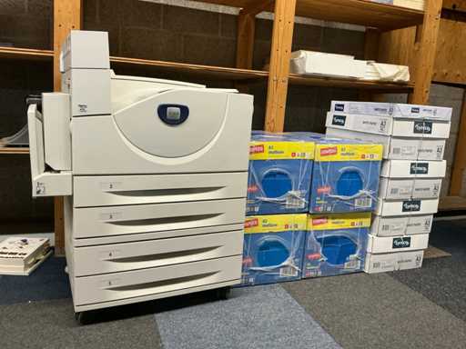 Xerox printer met diverse papier