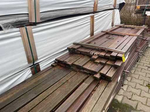 Guyana Teak Planks Planed 2450-4300x70x25mm (177x)