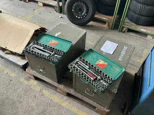 Stalen Wille-sleutelset