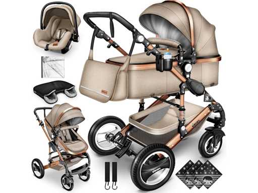 3-in-1 Combination Stroller - Trio for Kids 