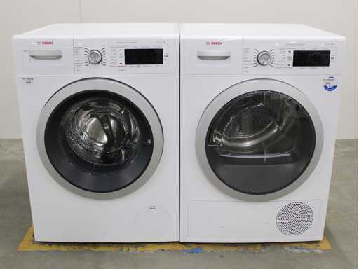 Bosch Serie|8 i-DOS Waschmaschine & Bosch Serie|8 Selbstreinigender Kondensator-Trockner