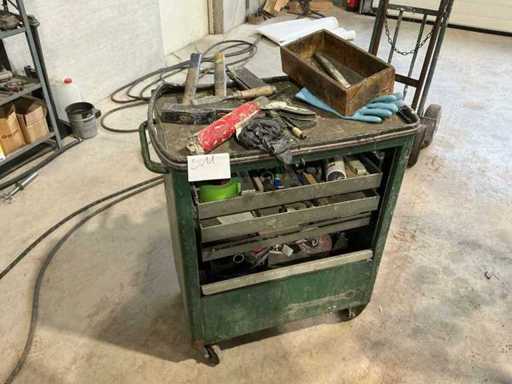 Stahlwille Werkzeugwagen mit Inhalt