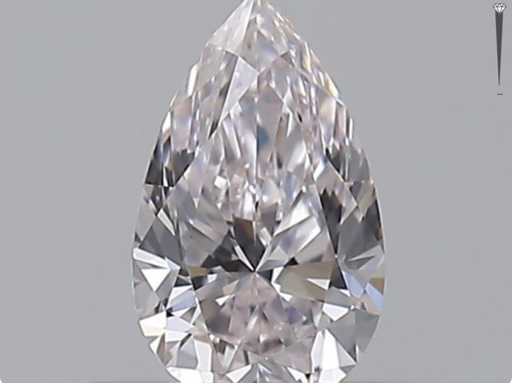 Diamant rose certifié diamant naturel 0,30 carat