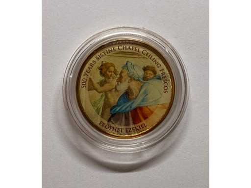 2 Euro Vaticaan Profeet Ezechiël
