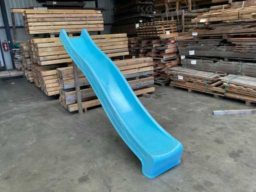 Kunststoffrutsche - Hellblau - 290 cm
