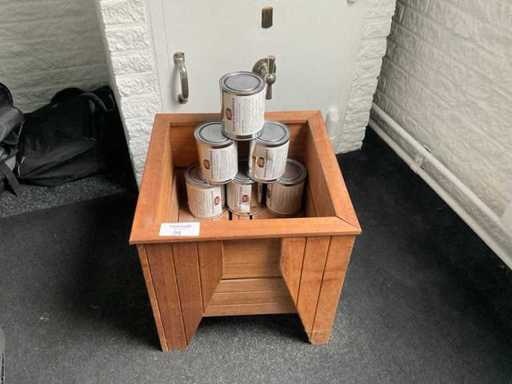 Plantenbak tuinhout olie