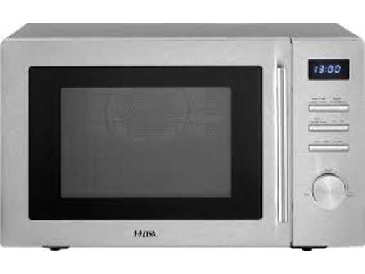 Etna CMV334RVS Vrijstaande combimagnetron