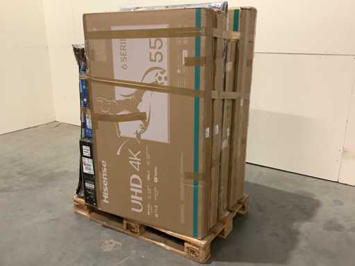 Bunuri de returnare a televizoarelor palete - 9 articole